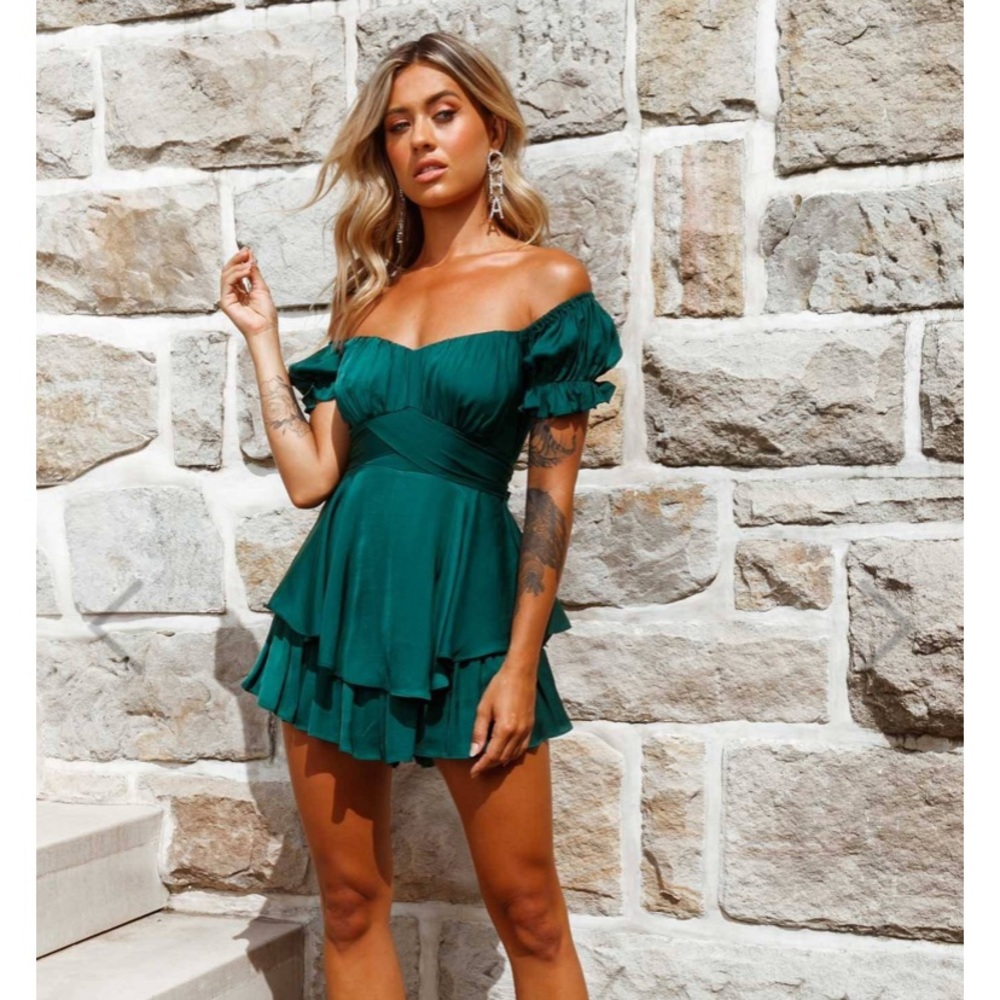 Emerald Romper